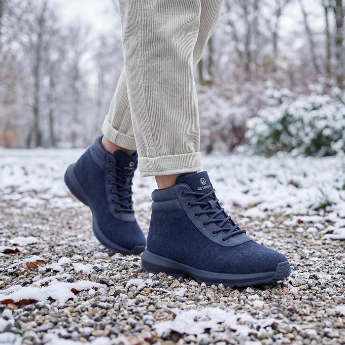 Giesswein Wool Sneaker High Top W - blue 580