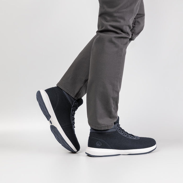 Giesswein Wool Sneaker High Top W - dark blue 548