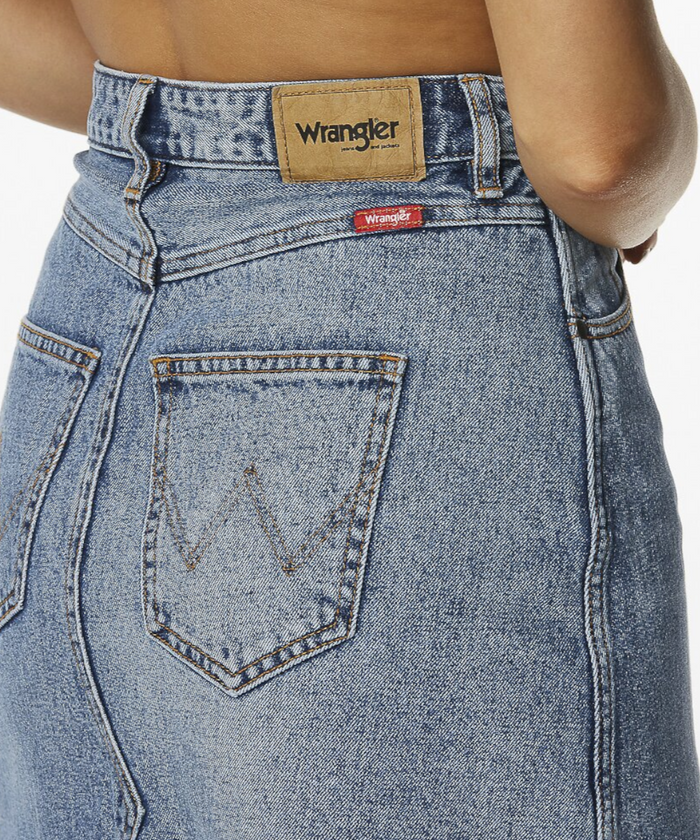Wrangler Repair Mini Skirt (Canyon Stone)