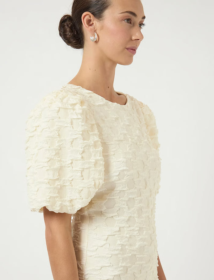 Yasmin Midi Dress (Gardenia)