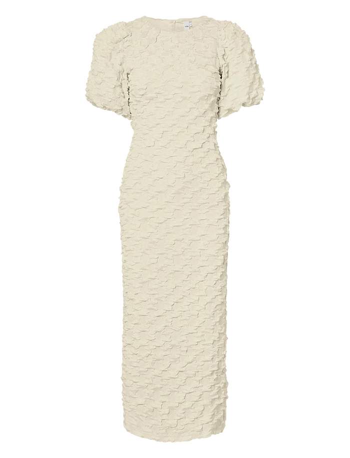 Yasmin Midi Dress (Gardenia)