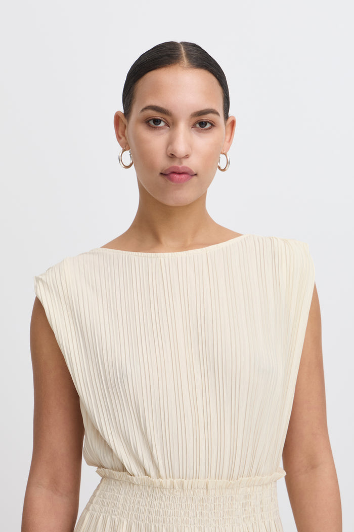 Yvette Sleeveless Maxi Dress (Birch)