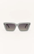 Z Supply Feel Good Polarized Sunglasses in Pewter - Gradient