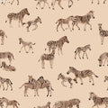 Zebra Savannah - Family Fabrics B.V.