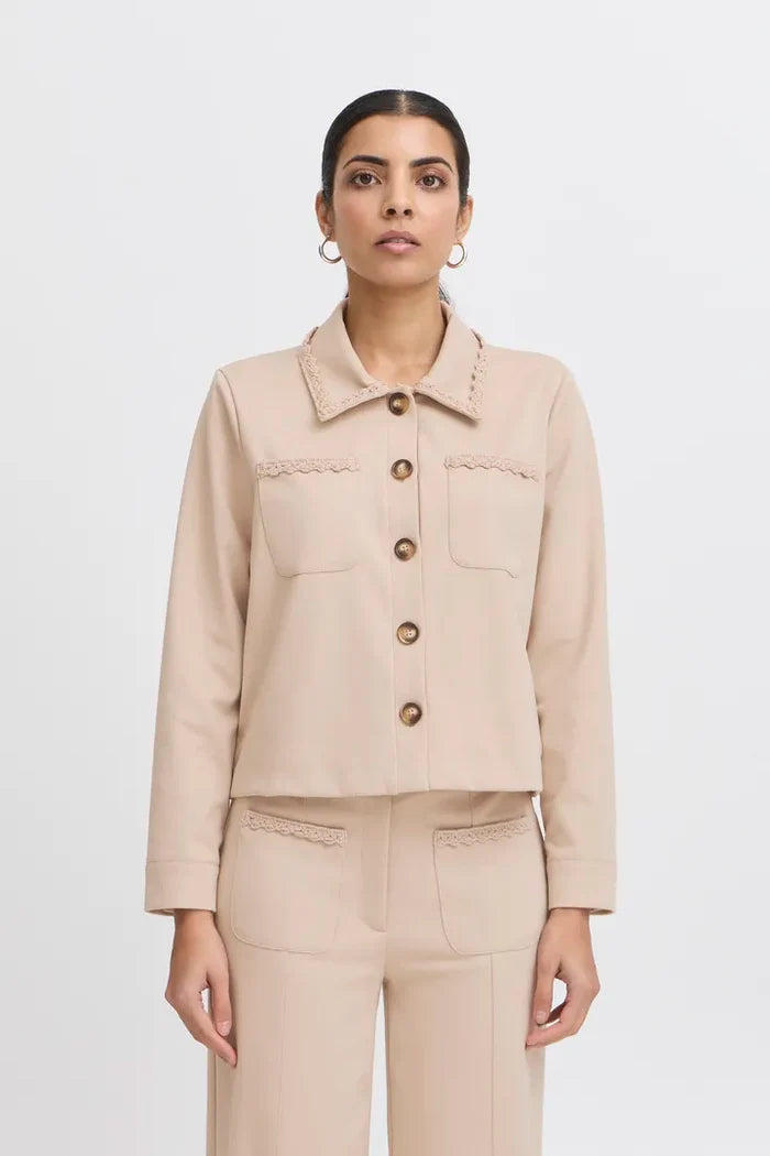 Zena Jacket (Doeskin)